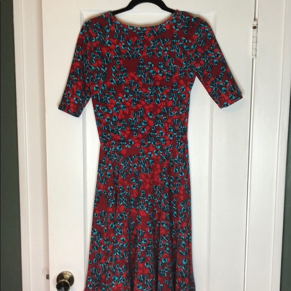 Spring floral print Amelia dress by Lularoe - Picture 2 of 3